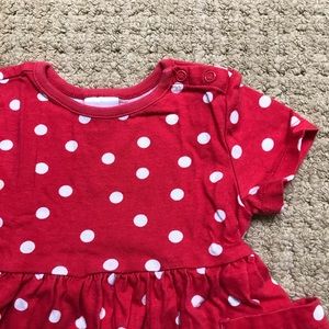 Hanna Andersson Red Polka Dot Dress